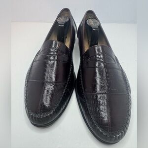 Adolfo Classic Brown Loafers Size 10M